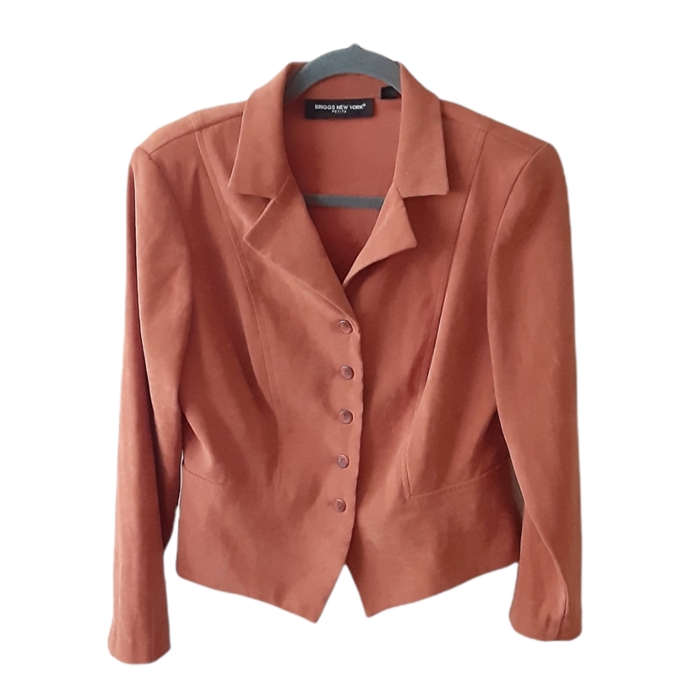 Briggs New York Rust Blazer